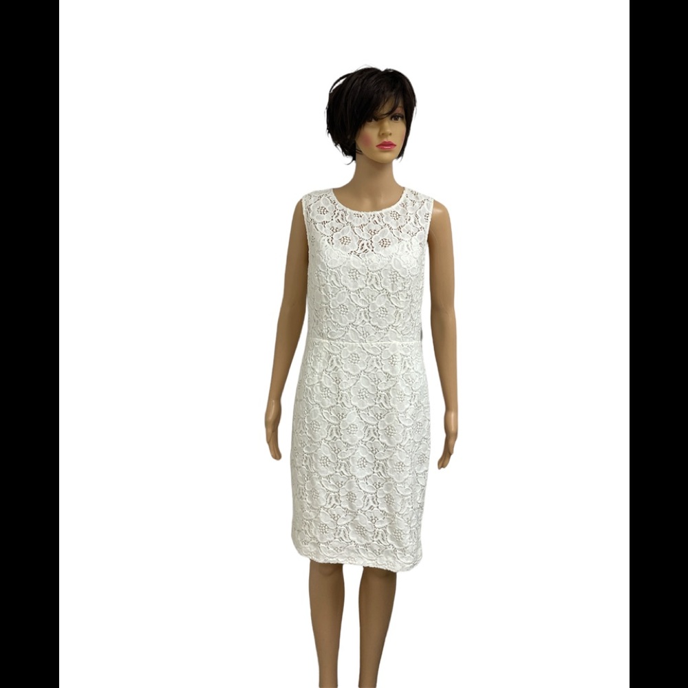 Kennedy Floral Lace Sheath Dress